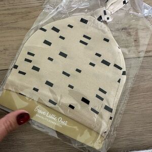 Brave Little Ones Beige and Black Kids Hat